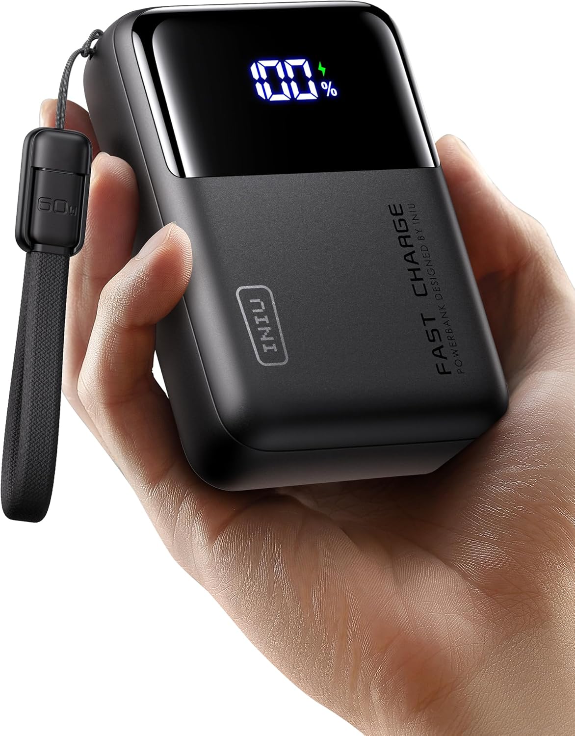 INIU 100W Power Bank, Mini Size 25000mAh Large Capacity Laptop Portable Charger, USB